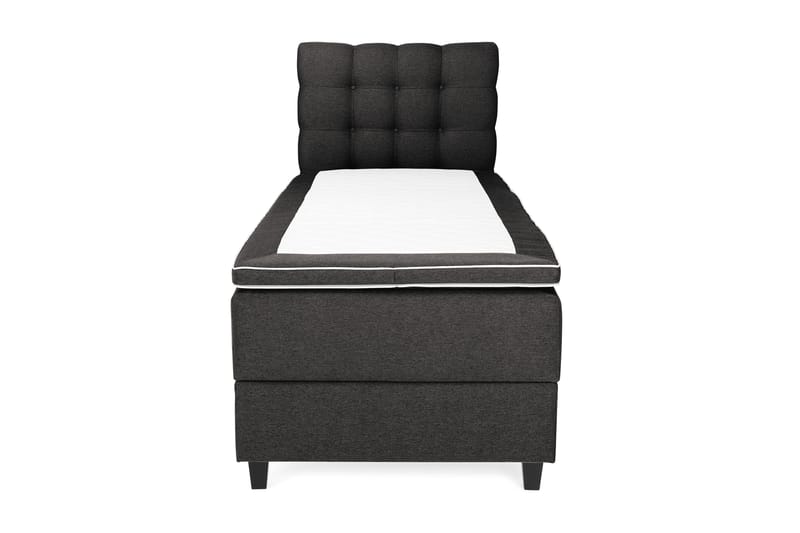 Sänkypaketti Boxford 90x200 Säilytyssänky, Tummanharmaa