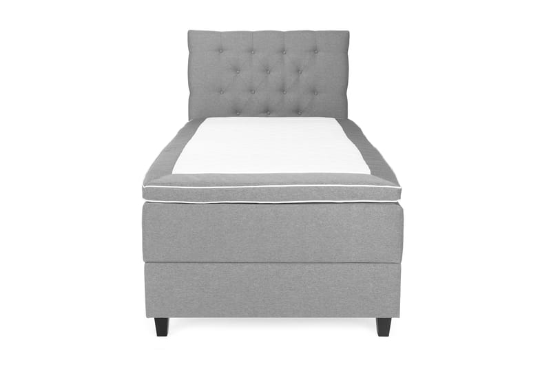 Sänkypaketti Boxford 90x200 Säilytyssänky, Vaaleanharmaa