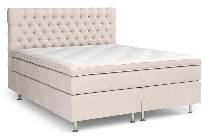 Sänkypaketti Celine 210x210 cm - Beige - Huonekalut - Sänky - Sänkypaketti