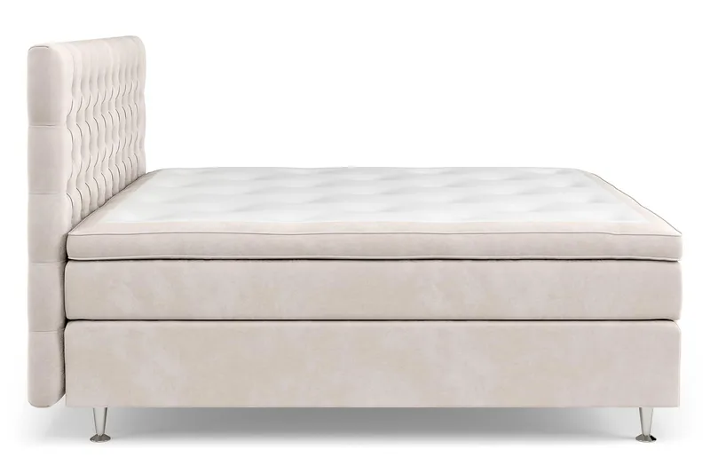 Sänkypaketti Celine 210x210 cm - Beige - Huonekalut - Sänky - Sänkypaketti
