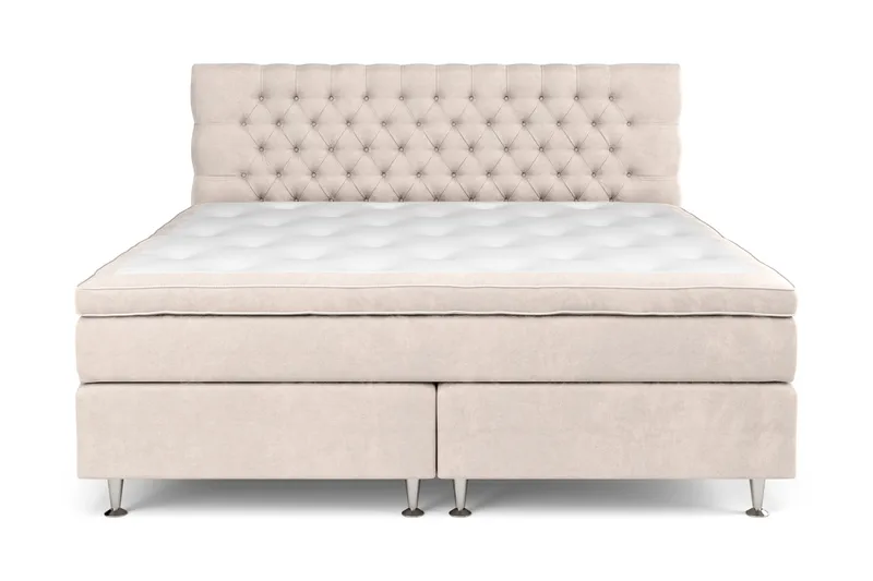 Sänkypaketti Celine 210x210 cm Sametti, Beige