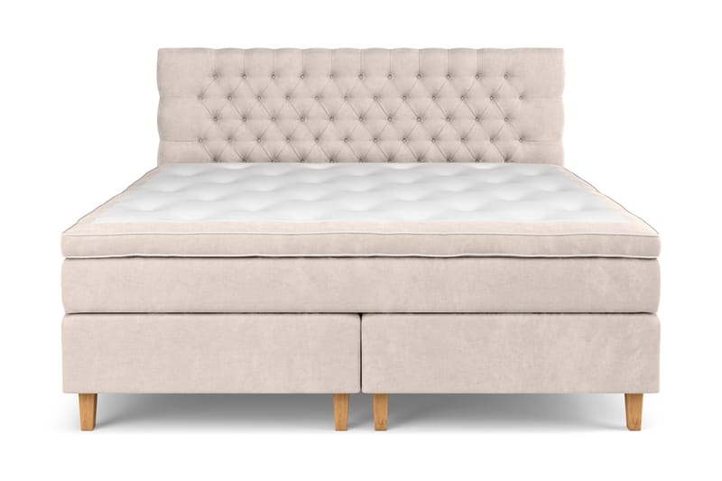 Sänkypaketti Celine 210x210 cm Sametti, Beige