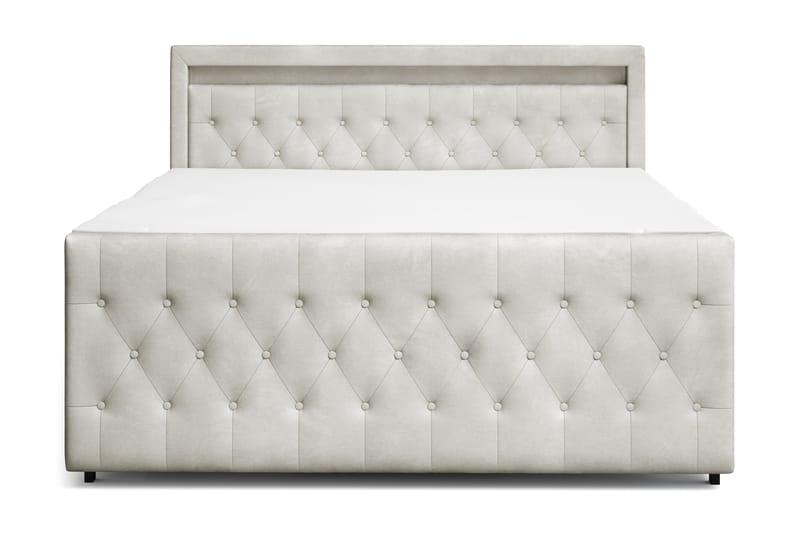 Sänkypaketti Celio Light 180x200 Laatikko - Beige - Huonekalut - Sänky - Jenkkisängyt
