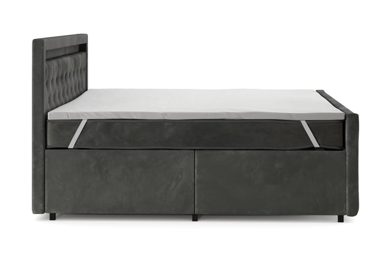 Sänkypaketti Celio Light 180x200 Laatikko - Harmaa - Huonekalut - Sänky - Jenkkisängyt