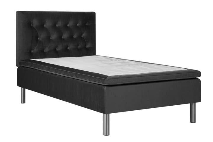Sänkypaketti Chilla Pluss Runkosänky 90x200 cm - Tummanharmaa - Runkopatjasängyt - Sänkypaketti