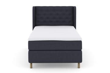 Sänkypaketti Choice No 3 120x200 Kova - Sininen/Kuparijalat - Huonekalut - Sänky - Jenkkisängyt