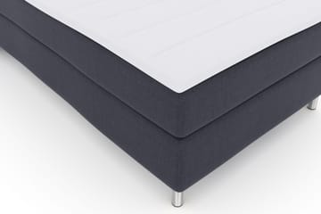 Sänkypaketti Choice No 3 120x200 Kova - Sininen/Metallijalat - Huonekalut - Sänky - Jenkkisängyt