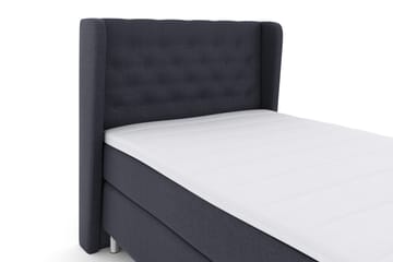 Sänkypaketti Choice No 3 120x200 Kova - Sininen/Metallijalat - Huonekalut - Sänky - Jenkkisängyt