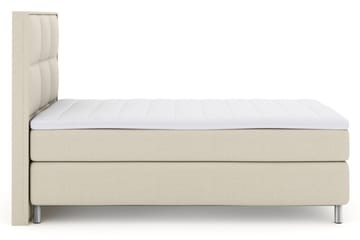 Sänkypaketti Choice No 3 120x200 Medium - Beige/Metallijalat - Huonekalut - Sänky - Jenkkisängyt
