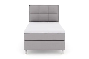 Ruudullinen Sängynpääty 120 cm - Vaaleanharmaa