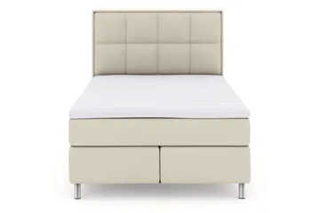 Ruudullinen Sängynpääty 140 cm - Beige