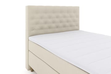 Sänkypaketti Choice No 3 140x200 Medium - Beige/Kuparijalat - Huonekalut - Sänky - Jenkkisängyt