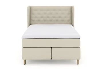 Sängynpääty sivuilla 140 cm - Beige