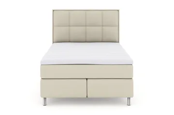 Sänkypaketti Choice No 3 160x200 Kova/Medium - Beige/Metallijalat - Huonekalut - Sänky - Jenkkisängyt
