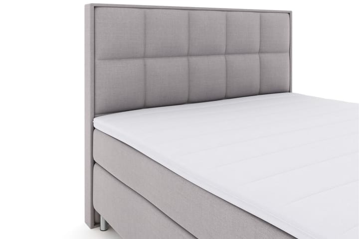Sänkypaketti Choice No 3 160x200 Kova/Medium - Vaaleanharmaa/Metallijalat - Jenkkisängyt - Sänkypaketti
