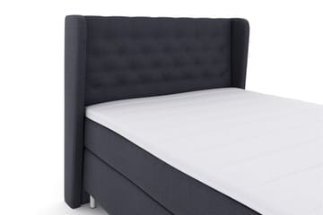 Sänkypaketti Choice No 3 160x200 Medium - Sininen/Metallijalat - Huonekalut - Sänky - Jenkkisängyt