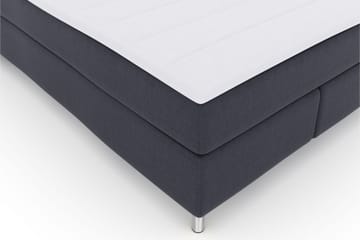 Sänkypaketti Choice No 3 160x200 Medium - Sininen/Metallijalat - Huonekalut - Sänky - Jenkkisängyt