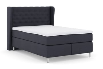 Sänkypaketti Choice No 3 160x200 Medium - Sininen/Metallijalat - Huonekalut - Sänky - Jenkkisängyt