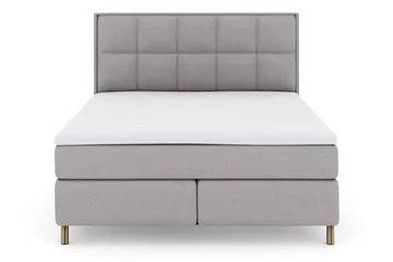 Ruudullinen Sängynpääty 160 cm - Vaaleanharmaa