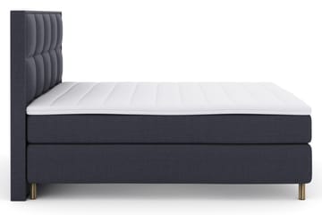 Sänkypaketti Choice No 3 180x200 Kova - Sininen/Kuparijalat - Huonekalut - Sänky - Jenkkisängyt