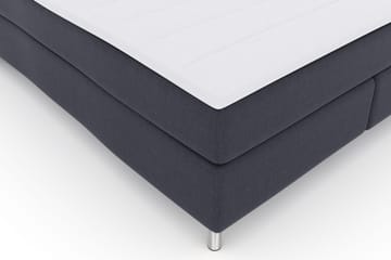 Sänkypaketti Choice No 3 180x200 Kova - Sininen/Metallijalat - Huonekalut - Sänky - Jenkkisängyt