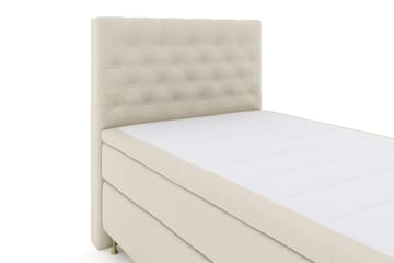 Sänkypaketti Choice No 4 120x200 Medium - Beige/Kulta Jalat - Huonekalut - Sänky - Jenkkisängyt
