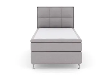 Ruudullinen Sängynpääty 120 cm - Vaaleanharmaa