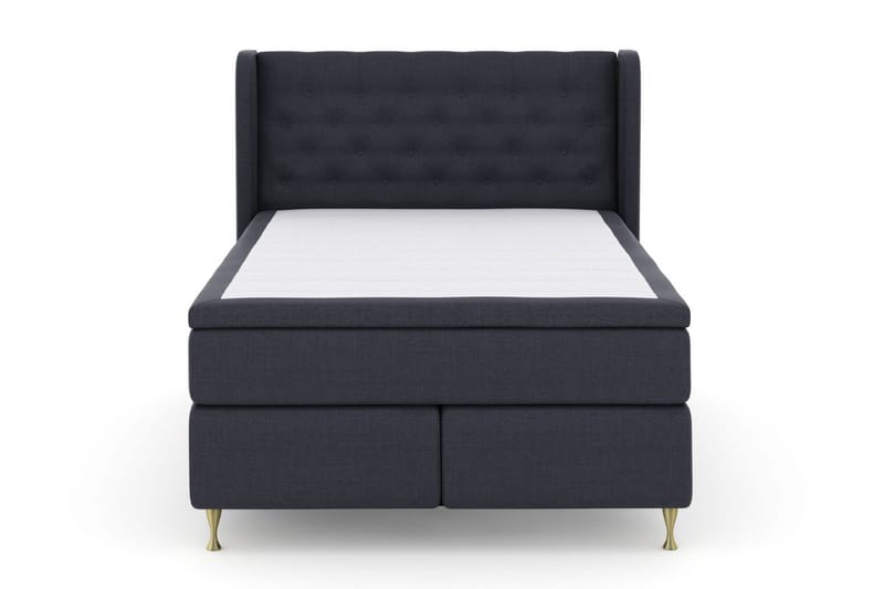 Sänkypaketti Choice No 4 140x200 Kova/Medium, Sininen/Kulta Jalat