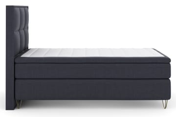 Sänkypaketti Choice No 5 120x200 Kova Lateksi - Sininen/V-Malli Metallijalat - Huonekalut - Sänky - Jenkkisängyt