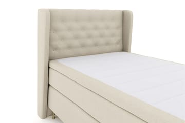 Sänkypaketti Choice No 5 120x200 Medium Watergel - Beige/Kulta Jalat - Huonekalut - Sänky - Jenkkisängyt