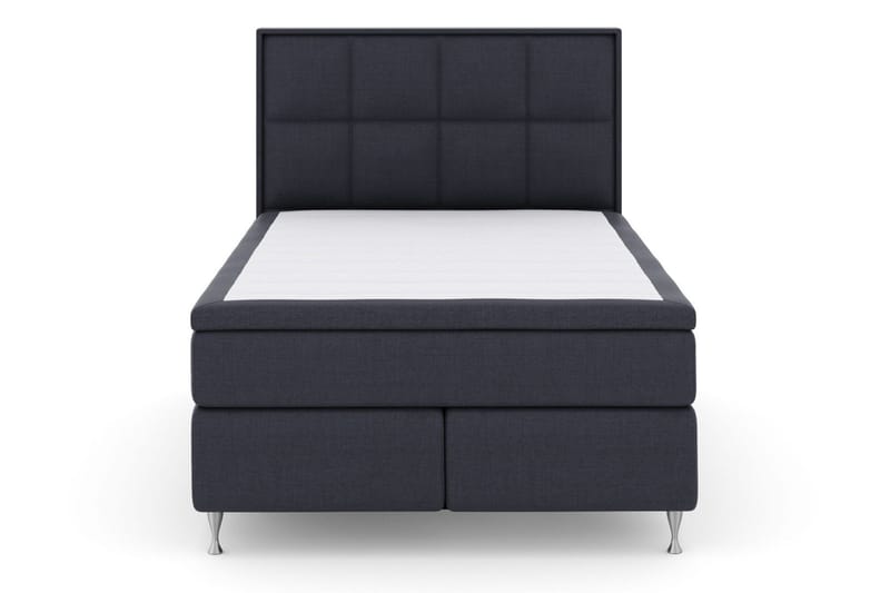 Sänkypaketti Choice No 5 140x200 Kova Watergel - Sininen/Hopeajalat - Huonekalut - Sänky - Jenkkisängyt