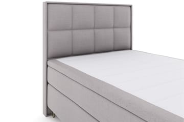 Sänkypaketti Choice No 5 140x200 Kova/Medium Lateksi - V.harmaa/V-Malli Metallijalat - Huonekalut - Sänky - Jenkkisängyt