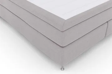 Sänkypaketti Choice No 5 160x200 Kova Watergel - Vaaleanharmaa/Hopeajalat - Huonekalut - Sänky - Jenkkisängyt
