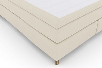 Sänkypaketti Choice No 5 180x200 Medium Watergel - Beige/Kuparijalat - Huonekalut - Sänky - Jenkkisängyt