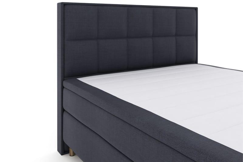 Sänkypaketti Choice No 5 180x200 Medium Watergel - Sininen/Kuparijalat - Huonekalut - Sänky - Jenkkisängyt
