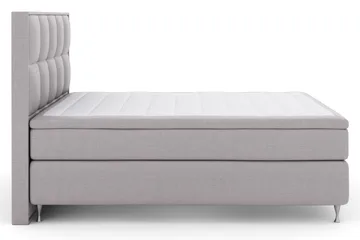 Ruudullinen Sängynpääty 210 cm - Vaaleanharmaa