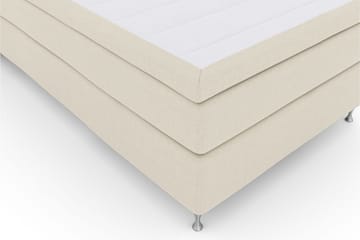Sänkypaketti Choice No 6 120x200 Kova Watergel - Beige/Hopeajalat - Huonekalut - Sänky - Jenkkisängyt