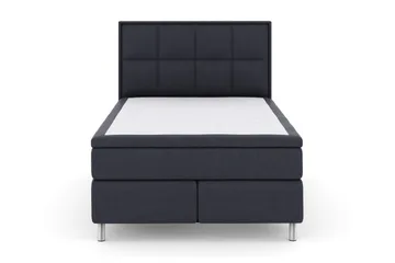 Sänkypaketti Choice No 6 140x200 K/M Memory/Pussijousi - Sininen/Metallijalat - Huonekalut - Sänky - Jenkkisängyt