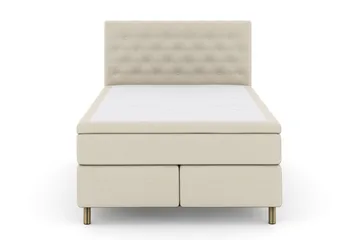 Topattu Sängynpääty 160 cm - Beige