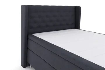 Sänkypaketti Choice No 6 160x200 Kova Watergel - Sininen/Hopeajalat - Huonekalut - Sänky - Jenkkisängyt