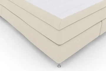 Sänkypaketti Choice No 6 180x200 Kova Watergel - Beige/Hopeajalat - Huonekalut - Sänky - Jenkkisängyt