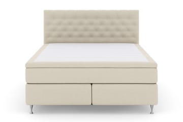 Topattu Sängynpääty 180 cm - Beige
