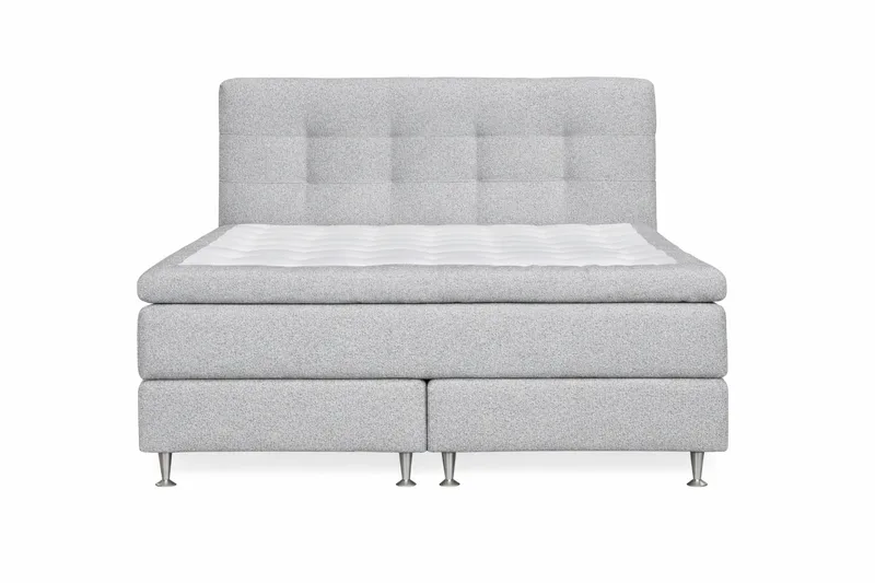 Sänkypaketti Drömvik Oslo ylellinen buklee-sänkypaketti 180x200 cm, napitettu pääty - Huonekalut - Sänky - Sänkypaketti