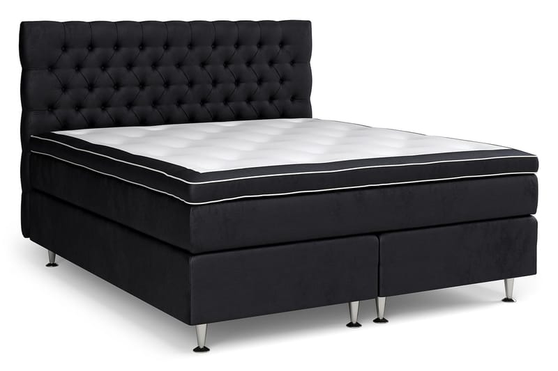 Sänkypaketti Estelle 180x210 cm - Musta - Huonekalut - Sänky - Sänkypaketti