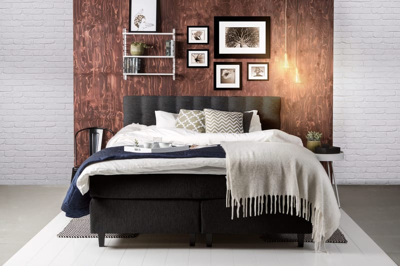 GRAND XL 180 Sänkypaketti Musta - Huonekalut - Sänky - Jenkkisängyt