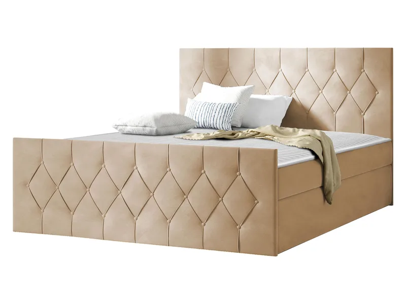 Jenkkisänky 127x216 cm, Beige