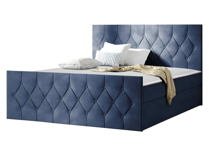 Jenkkisänky 147x216 cm, Sininen