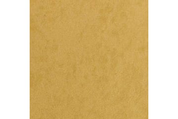 Jenkkisänky 207x216 cm - Keltainen - Huonekalut - Sänky - Sänkypaketti