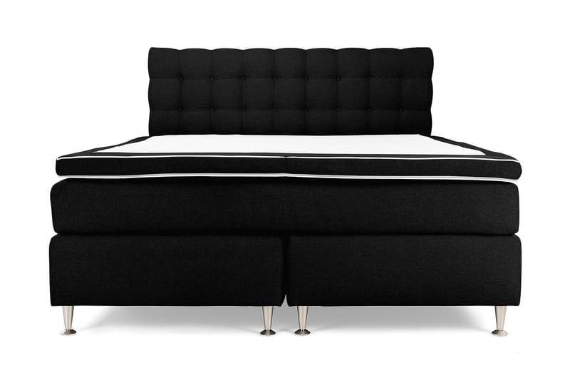 Jenkkisänky Boxford 160x200 - Musta - Huonekalut - Sänky - Jenkkisängyt