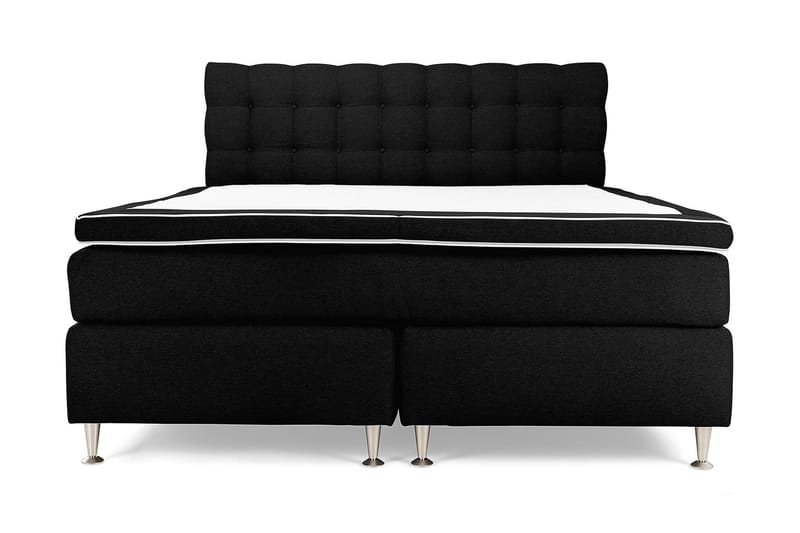 Jenkkisänky Boxford 180x200 - Musta - Huonekalut - Sänky - Jenkkisängyt